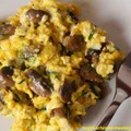 Jajecznica z pieczarkami - 214 kcal