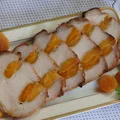 Schab pieczony z morelami