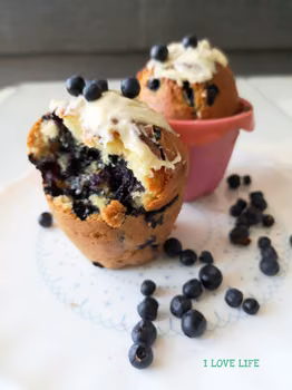 Muffinki z jagodami