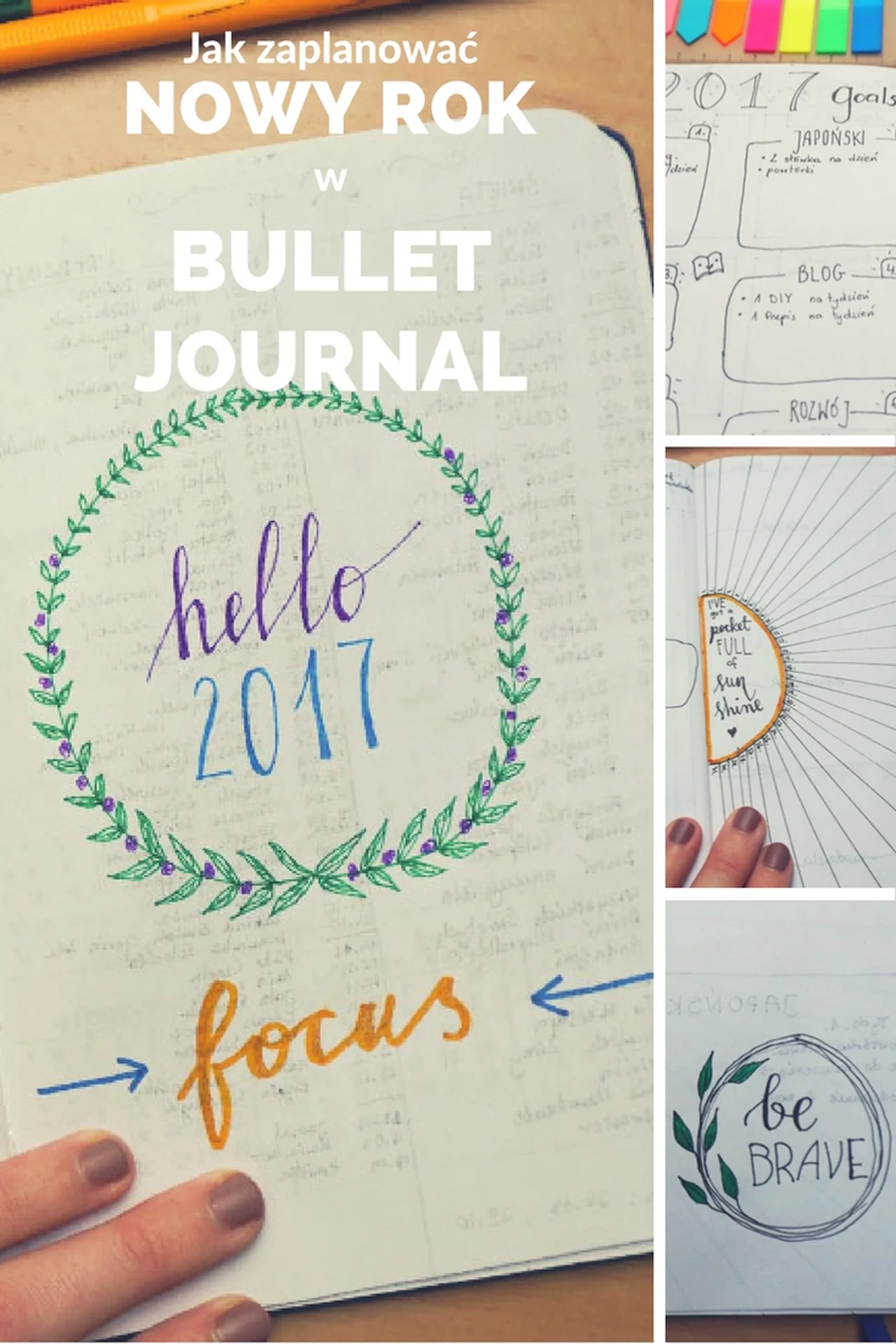 Jak zaplanować nowy rok z Bullet Journal