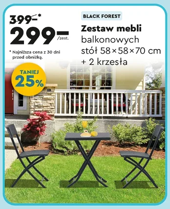 Zdjęcie Biedronka przeceniła ten zestaw mebli aż o 100 zł! Letnia strefa relaksu za grosze nawet na mini balkonie! #1