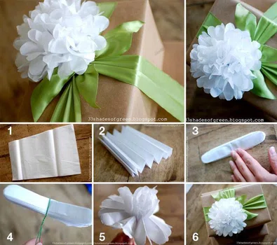 Kwiaty - dekoracje z papieru