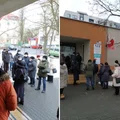 Dziś ruszyły szczepienia 70+. Chaos przed przychodniami. Infolinia nie działa