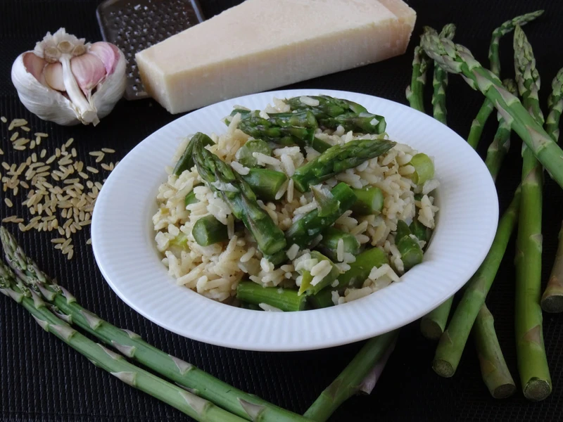 Risotto ze szparagami