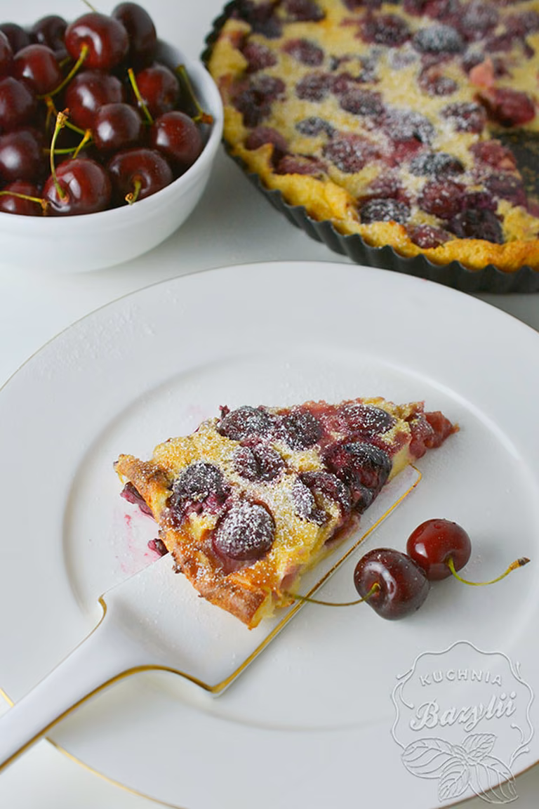 Clafoutis - szybkie ciasto z czereśniami