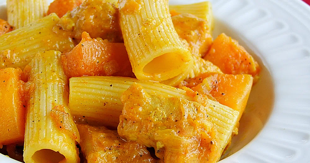 Rigatoni z kurczakiem i dynią Kobieceinspiracje.pl