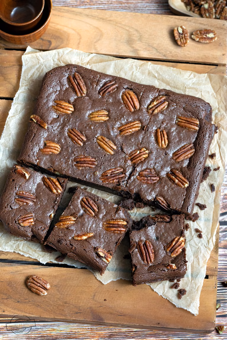 Brownie z orzechami pekan