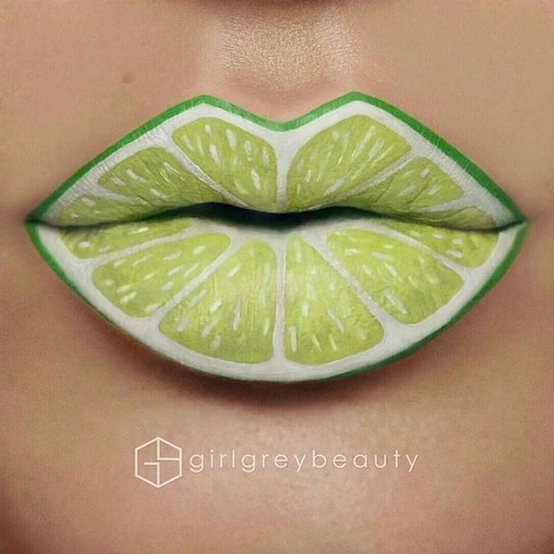 Limonkowe usta