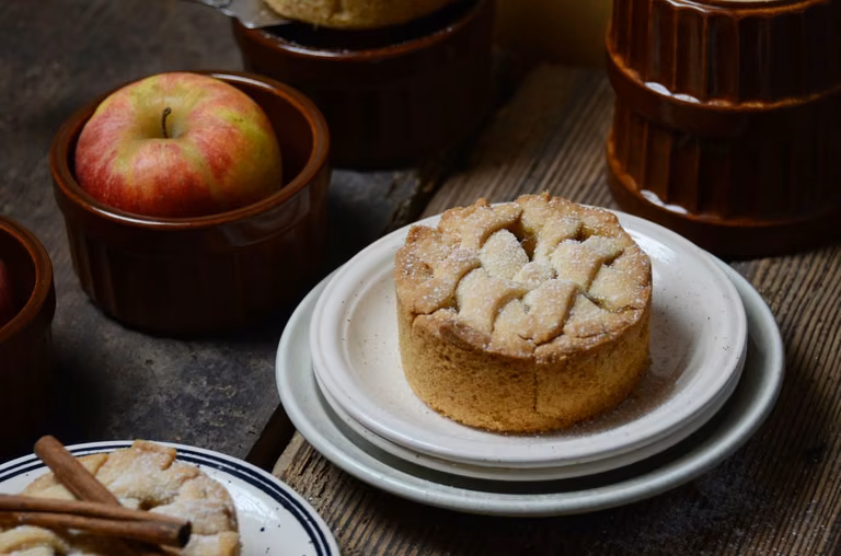 Apple pie w kokilkach