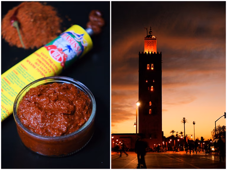 Domowa harissa, mieszanka przypraw i pikantna pasta