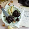 Brownies bez mąki z gruszkami i orzechami