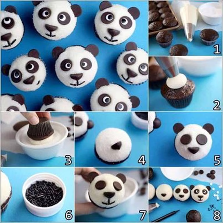 Babeczki panda
