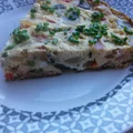 Omlet z pieczarkami
