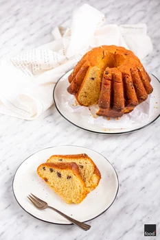 Babka drożdżowa z rodzynkami w rumie - food²