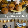 Halloween - Papilotki i dekoracje babeczek, cupcake liners, toppers, DO DRUKU :)