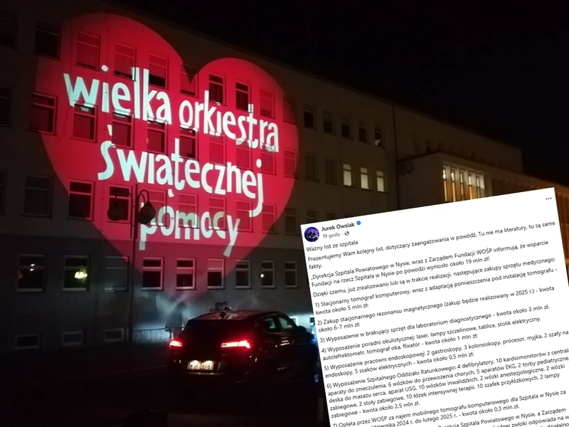 Owsiak odpiera zarzuty tuż przed finałem WOŚP! Jest stanowczy głos szpitala w Nysie
