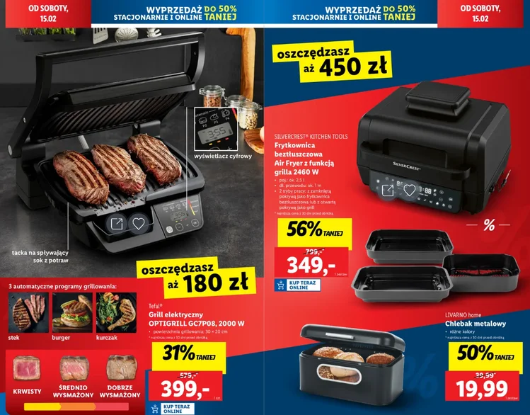 Zdjęcie Wyjątkowe produkty 50% taniej! Wielka wyprzedaż w Lidlu startuje już 15 lutego #9