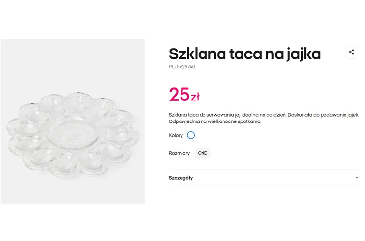 Zdjęcie Ta szklana tacka na jajka z Pepco za 25 zł podbije Wielkanocny stół! Klimat jak u Babci,  ale w nowoczesnym wydaniu #1