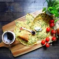 Wegańskie naleśniki z ciecierzycy z kawiorem buraczanym (Vege & Guten free)