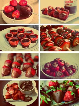 Truskawki + czekolada = idealne połaczenie