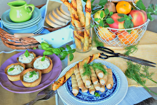 Małe przekąski na 3 sposoby (finger food)