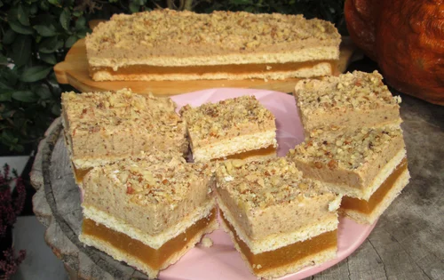 Wspaniałe ciasto Niebo jabłkowo-orzechowe
