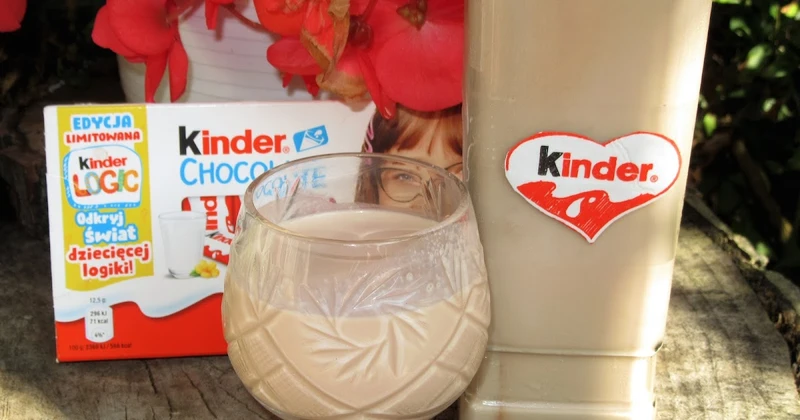 Pyszny likier z czekoladek Kinder z 3 składników +FILM