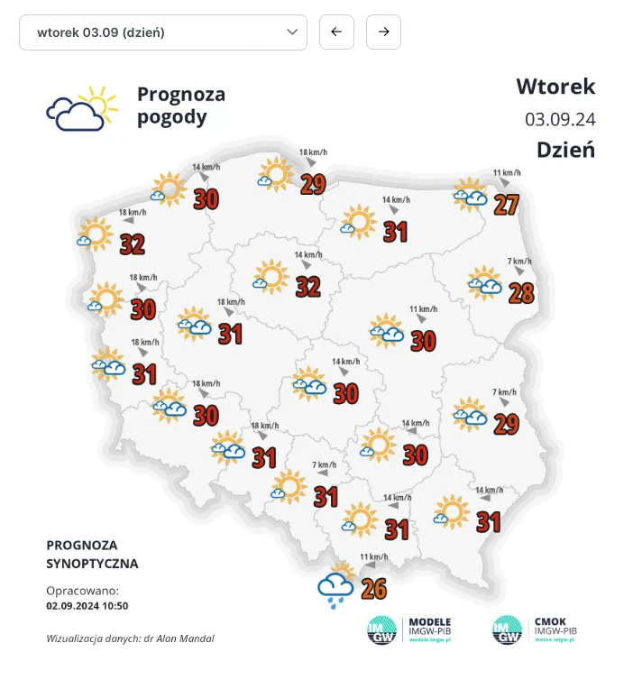 Zdjęcie Wrzesień nie odpuszcza! Nadchodzi fala upałów – Ostrzeżenia w wielu Województwach #1