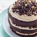 FIT Brownie z masą kokosową i orzechami!