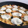 Frittata ze szpinakiem i mozzarellą