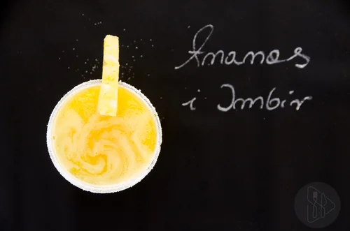 Sok ananasowo - imbirowy