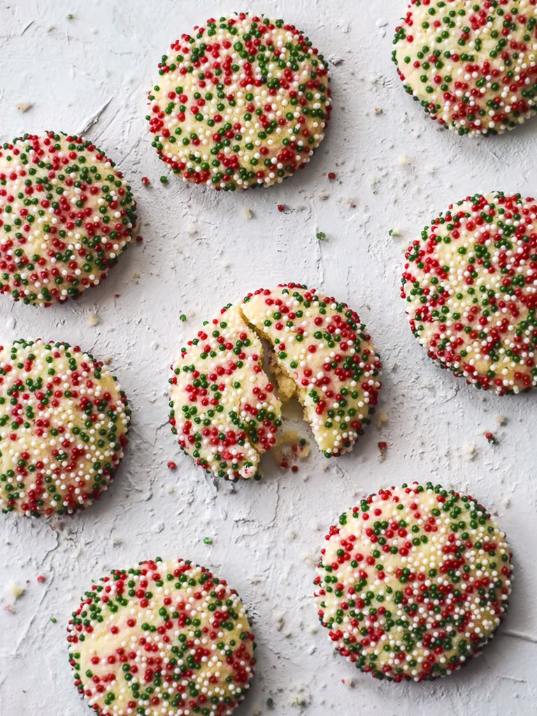 Ciasteczka z posypką (Sprinkle Cookies)