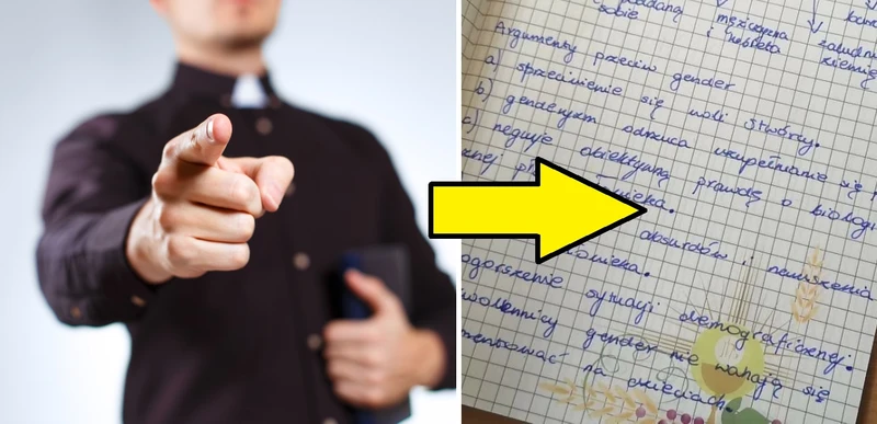 Notatki z lekcji religii wyciekły do sieci! INTERNAUCI OBURZENI