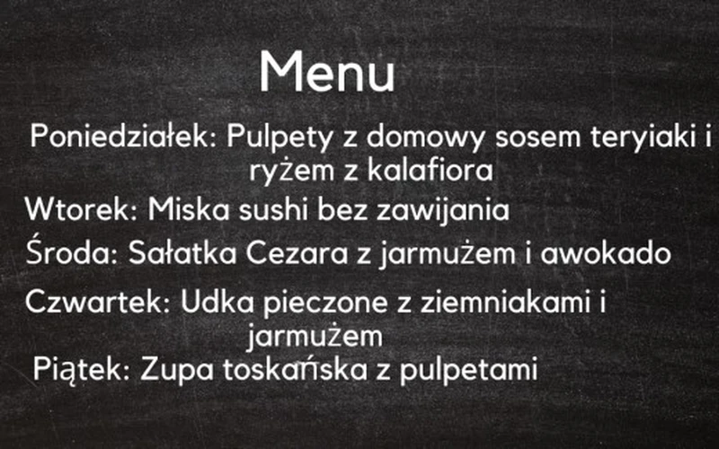 5 obiadów na tydzień: Dania z jarmużem