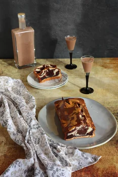 Łaciata babka na białkach