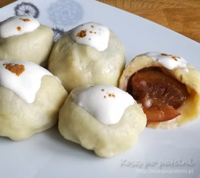 Knedle ze śliwkami