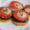 Zapiekane warzywne kanapeczki