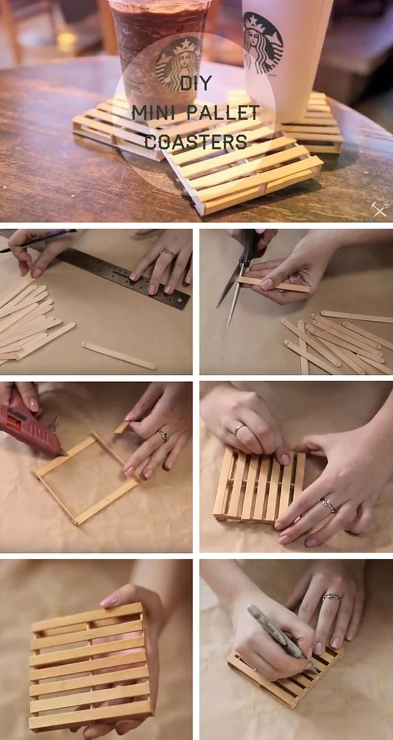 DIY- podstawka pod kawę