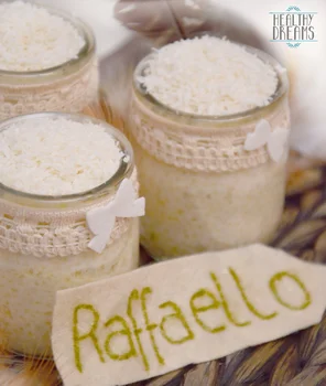 wegański deserek raffaello