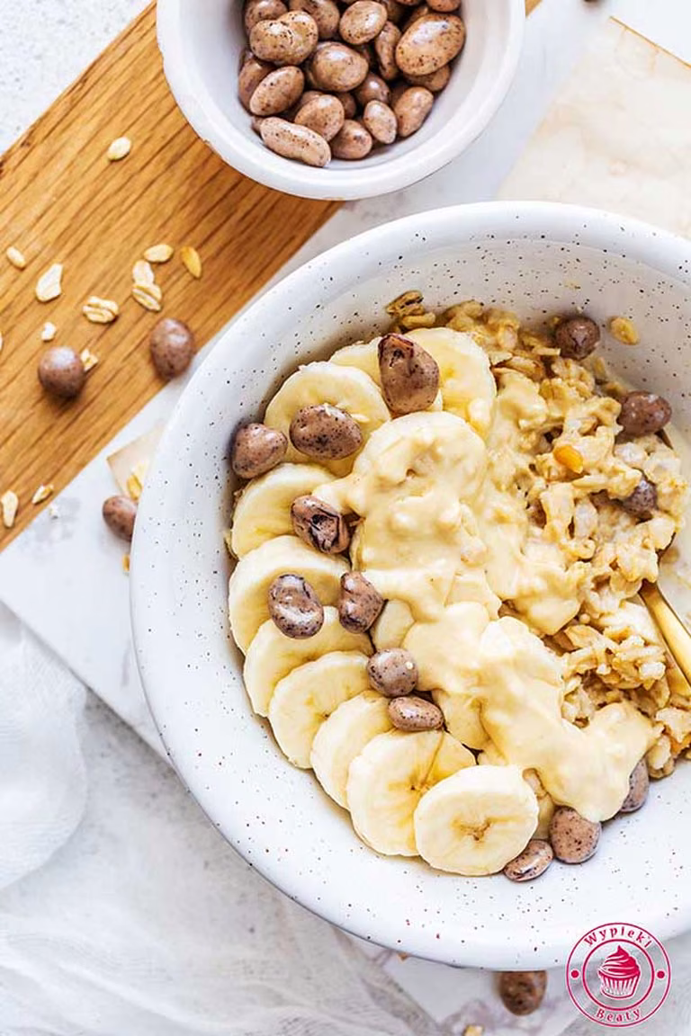 Owsianka peanut butter