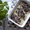 FILETY Z INDYKA PIECZONE Z ŻURAWINĄ, OLIWKAMI, CEBULKĄ I MOZZARELLĄ