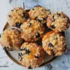 Muffinki z jagodami i kruszonką