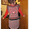 Granny square - kwadraty babuni i sukienka -bezrękawnik.  Krok po  kroku:-)