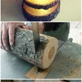 DIY- lampa z drzewa