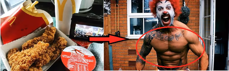 Schudł 7 kg w 30 dni! Żywił się w McDonald's!