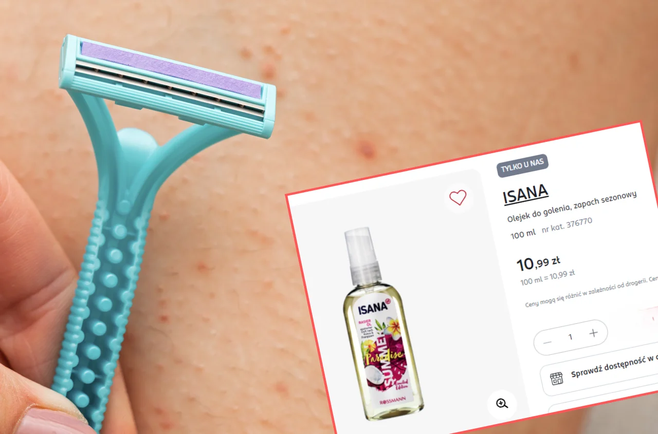 Ten olejek z Rossmanna za 11 zł to hit Polek do golenia! Koniec z truskawkowymi nogami w lecie