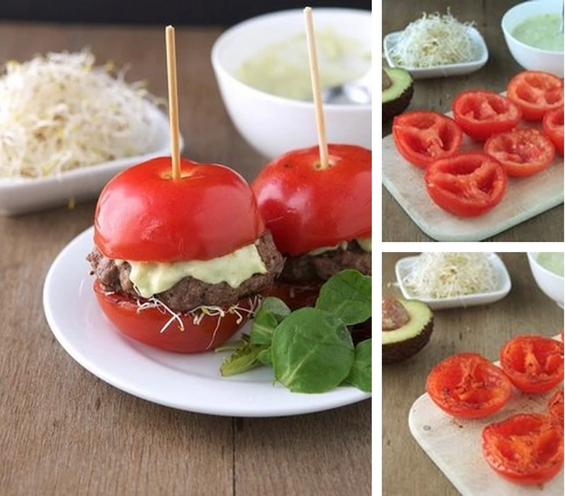 Burgery z pomidorów