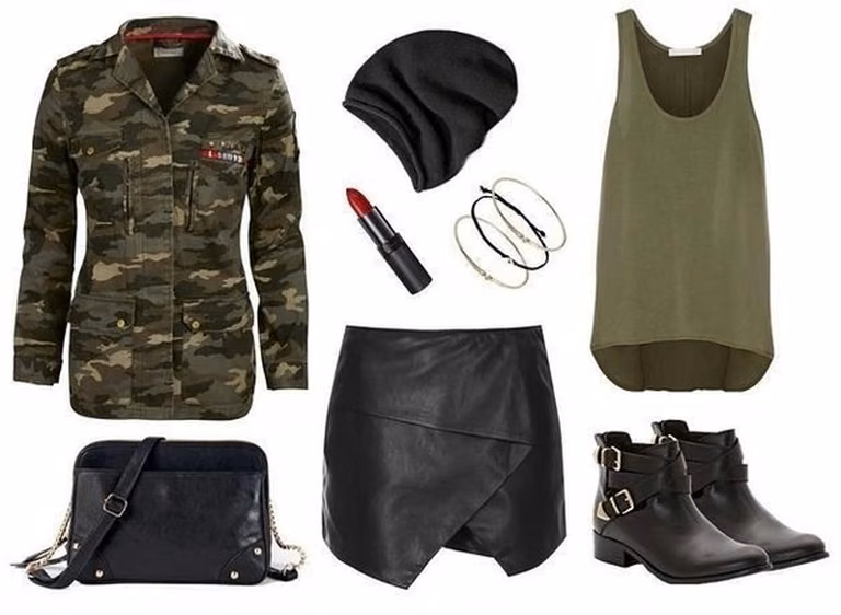 Militarna stylizacja
