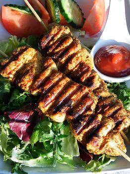Satay z indyka
