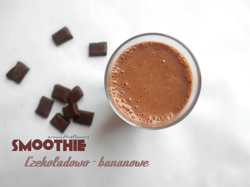 Smoothie czekoladowo bananowe